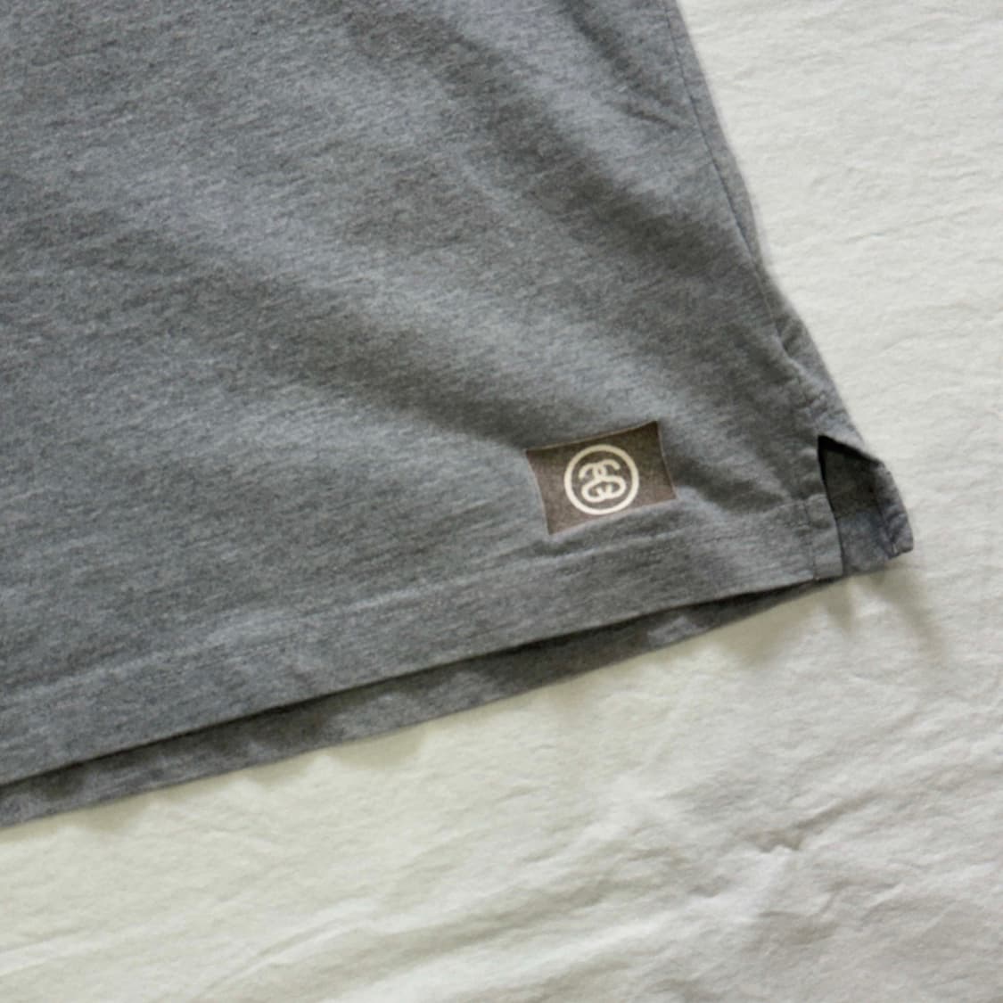 90s 올드 스투시 하프 버튼 반팔 티셔츠 상품이미지3