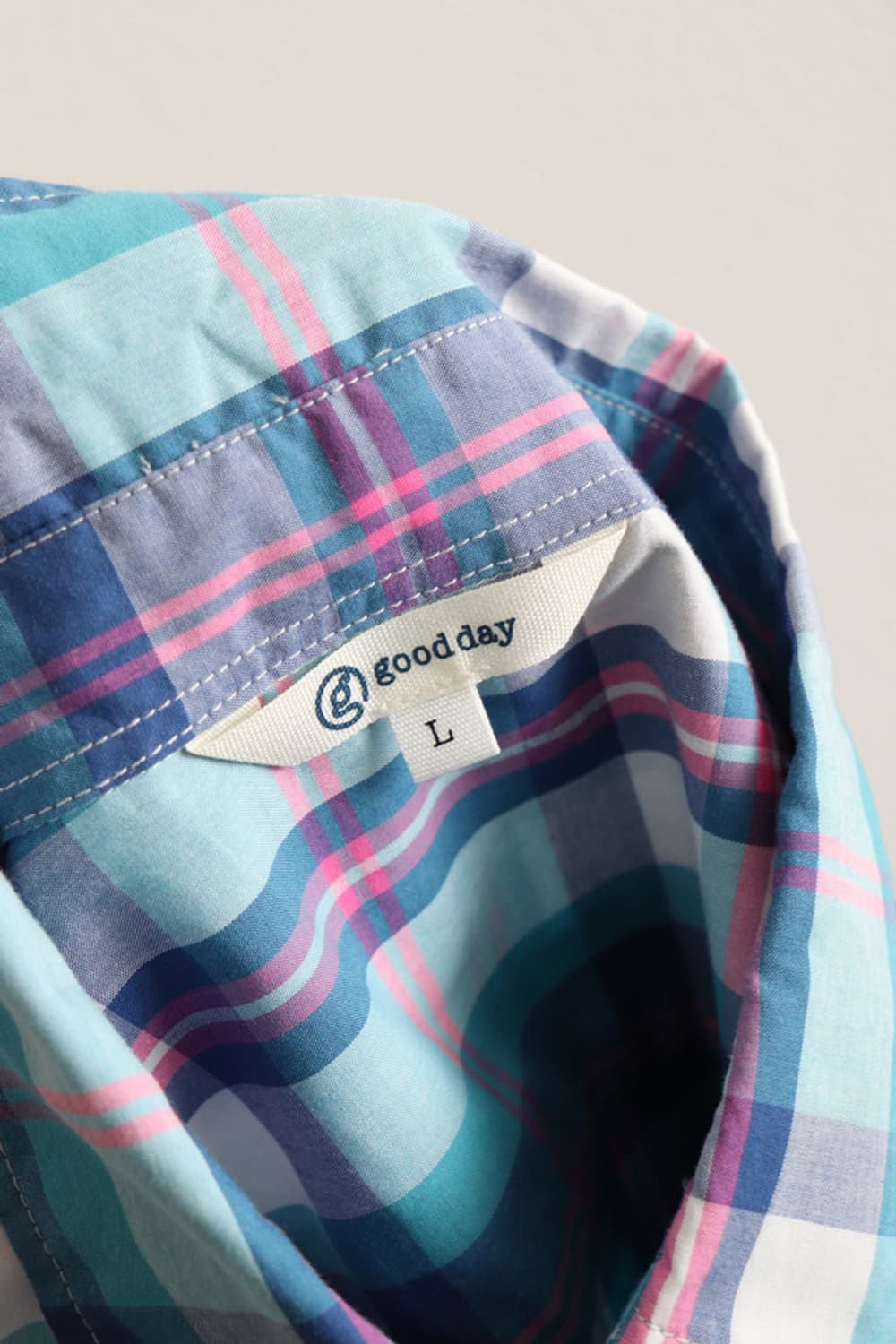 good day check shirt 상품이미지7
