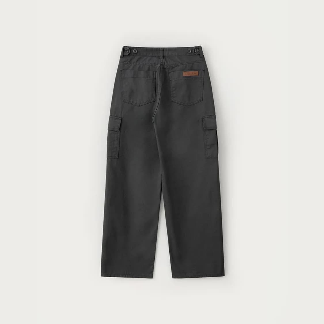 썸웨어버터 카고팬츠 (Jeep Wide Cargo Pants-차콜) 상품이미지3