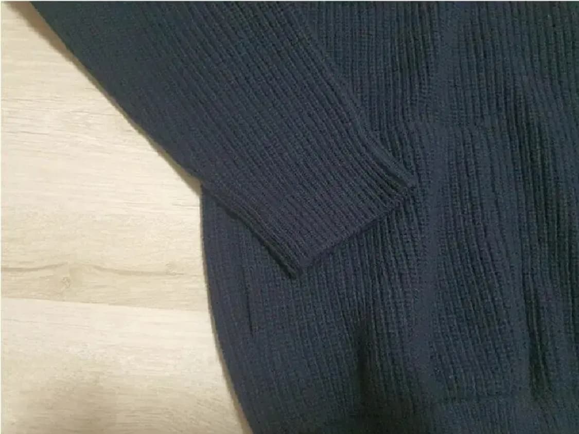 이태리 로베르토콜리나 하이넥 집업가디건 52사이즈 상품이미지6