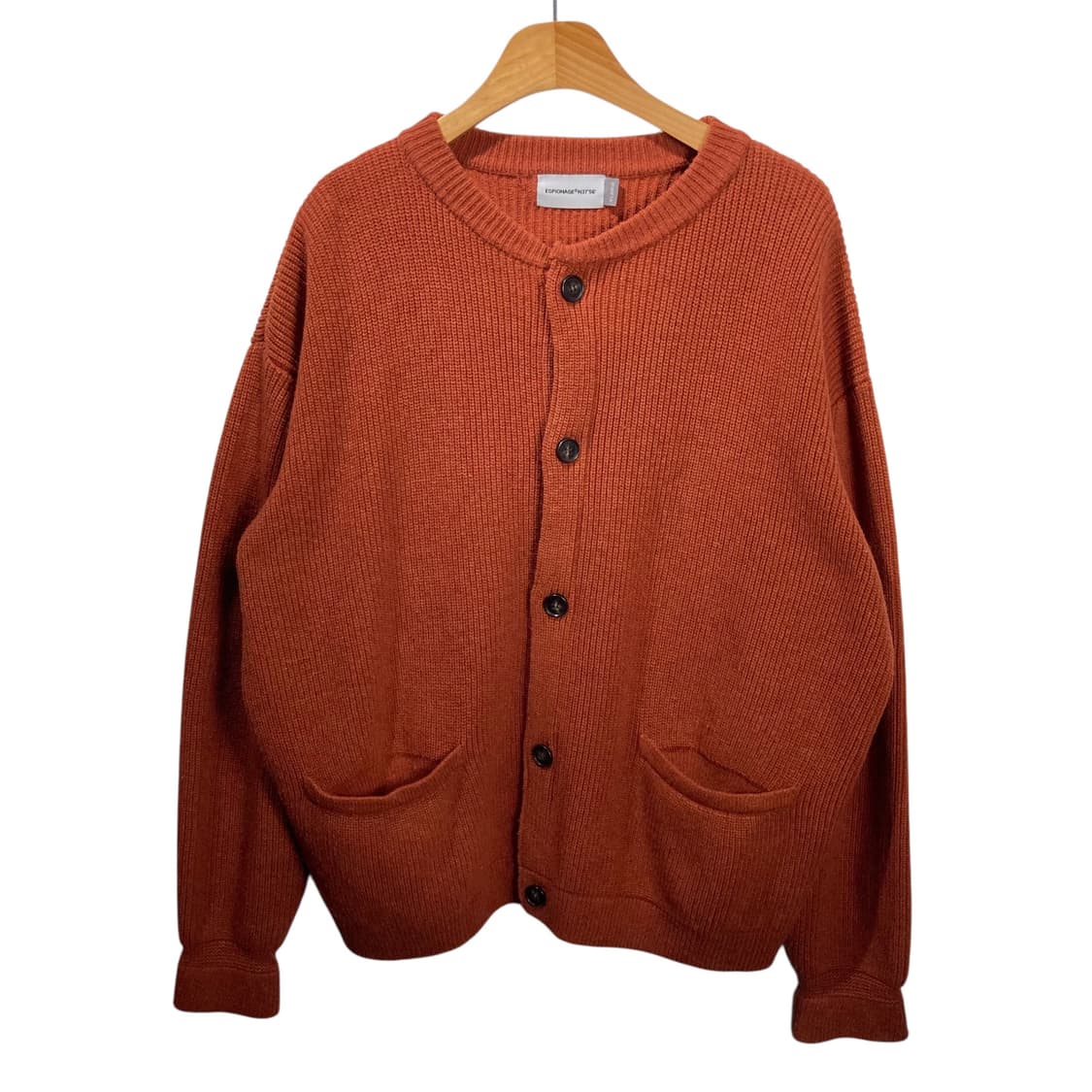 에스피오나지 딥오렌지 가디건 상품이미지2