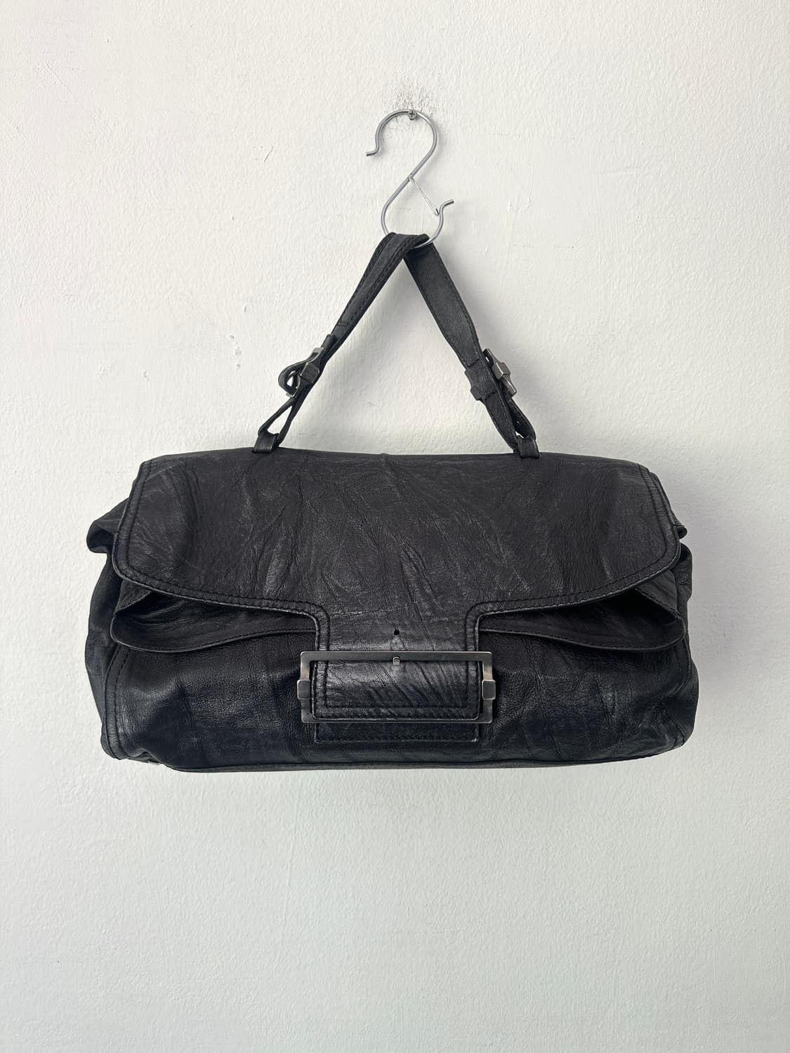 지방시 2000s 워시드 레더 사첼 보스턴백 상품이미지2