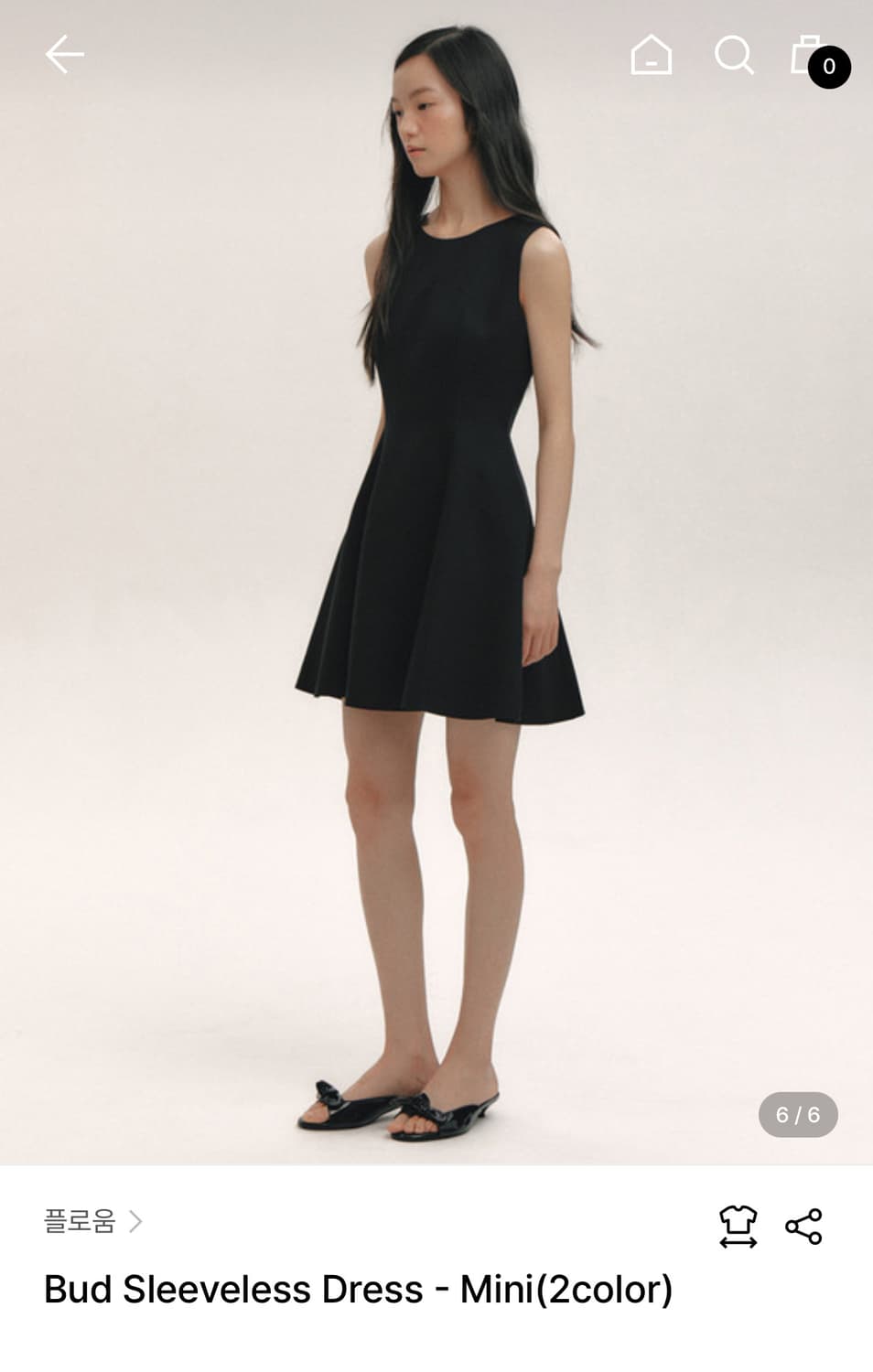 플로움 Bud sleeveless dress mini S 상품이미지2