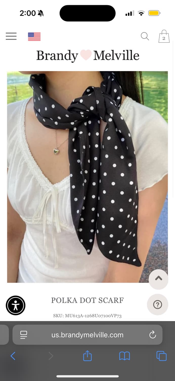 브랜디멜빌 스카프 파우치 양말 상품이미지1