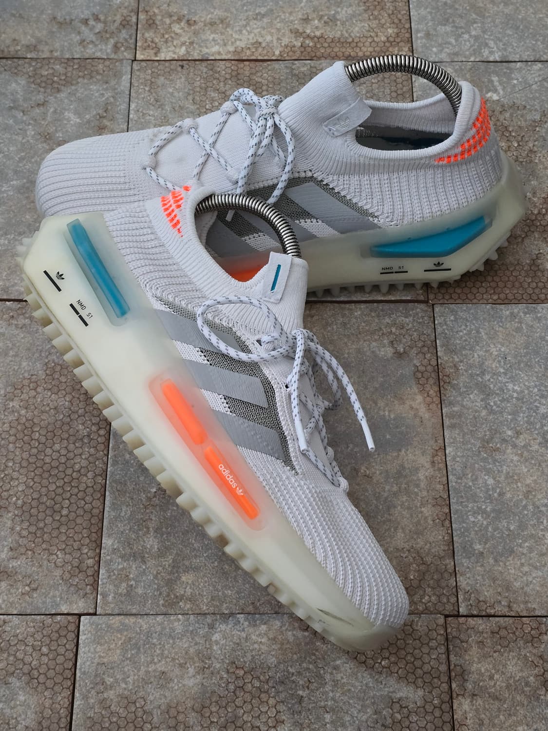 (270)아디다스 nmd s1 클라우드 화이트  상품이미지6