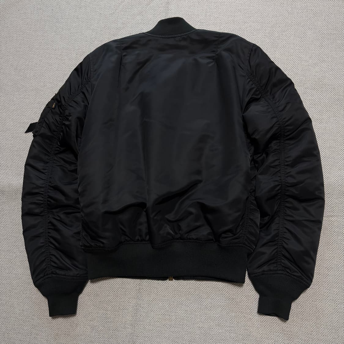 알파인더스트리 블랙 MA-1 항공점퍼 KOREA 탭 상품이미지7