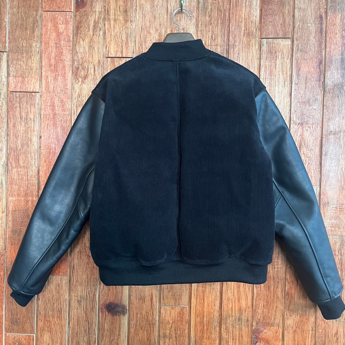 ANDROS 코듀로이 소가죽 소매 크롭자켓 상품이미지2