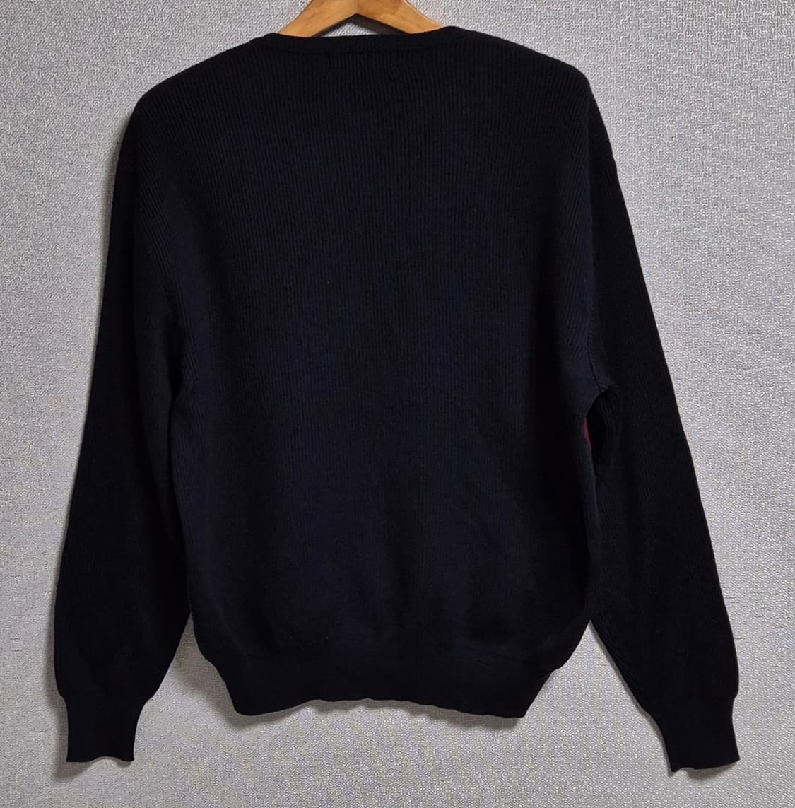 L (100) 입생로랑 빈티지 멀티컬러 브이넥 모혼방 니트 상품이미지2