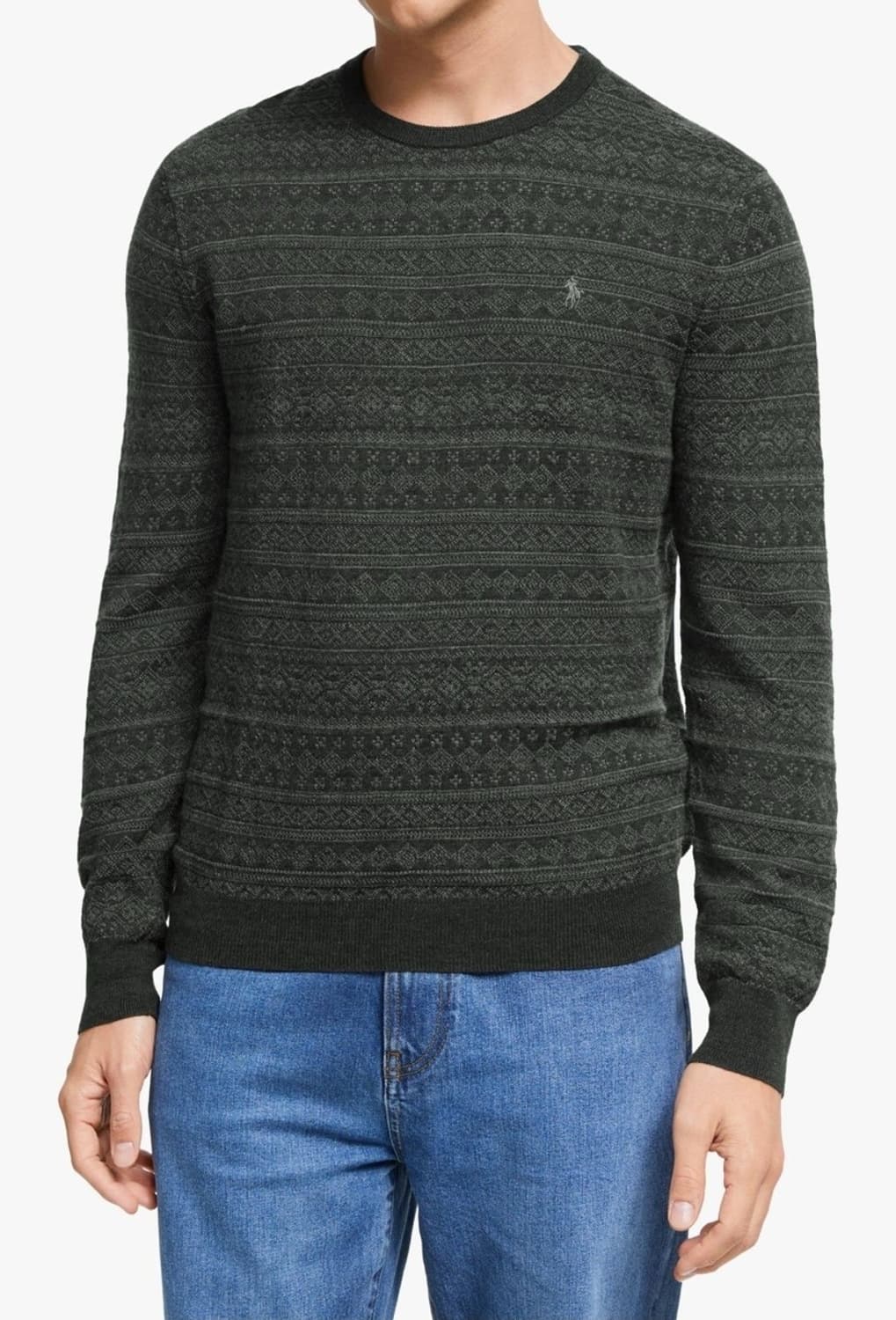 폴로 엑스트라파인 메리노울 페어아일 니트 스웨터 L 상품이미지1