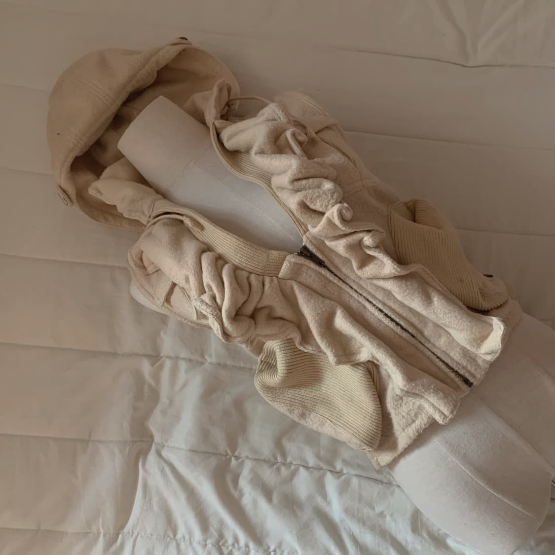 일본빈티지 빈티지 후드집업 빈티지 베스트 와투케 후드집업 히피그런지 모리 상품이미지1