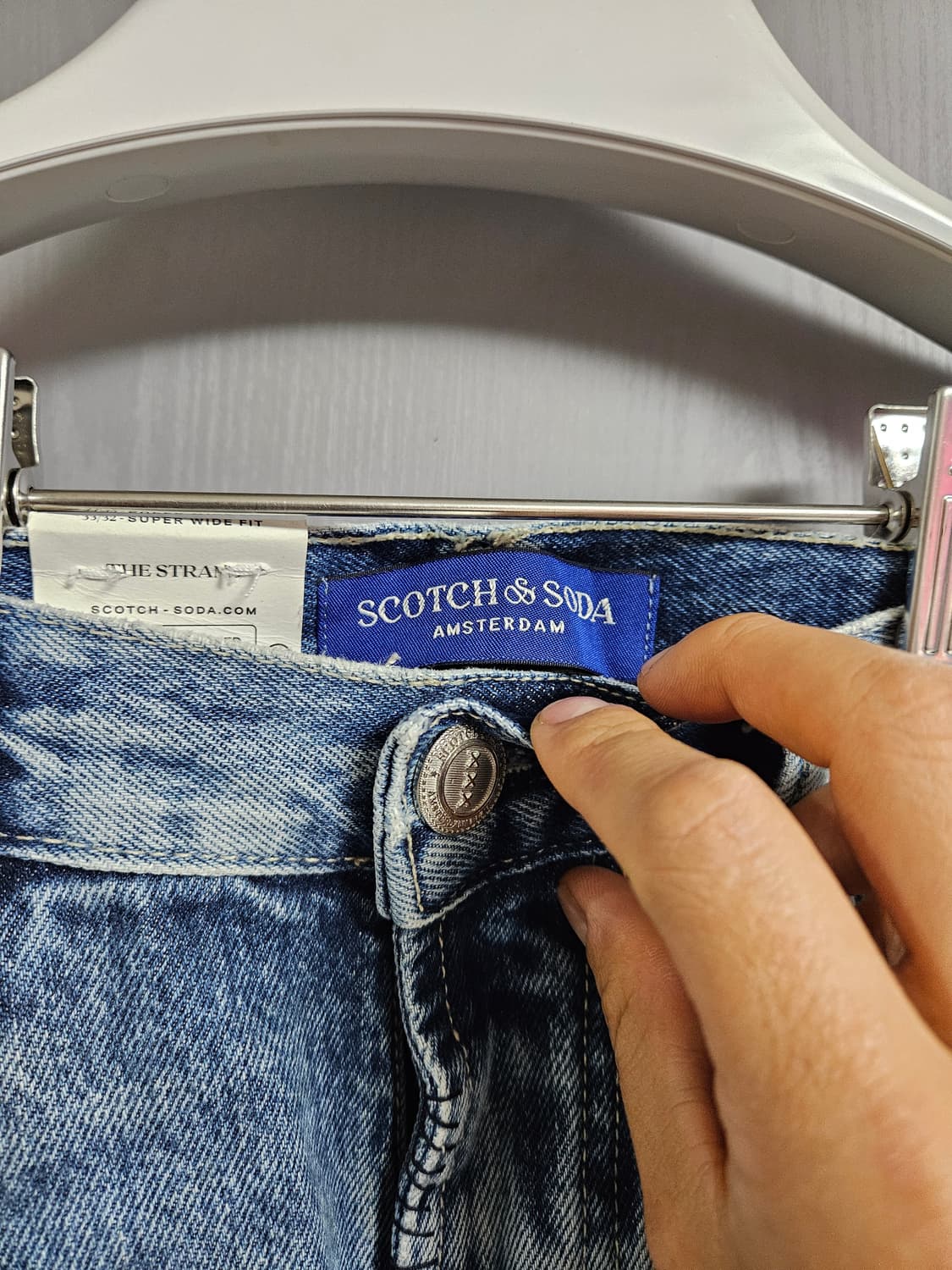 스카치 앤 소다 데미지 워싱 청바지 33/32 상품이미지3