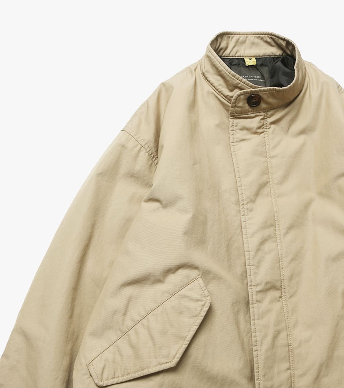 NANO UNIVERSE - THINDOWN MODS COAT 상품이미지3