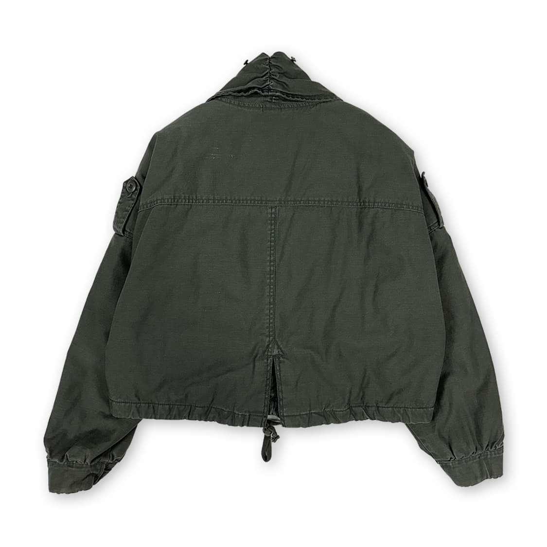 코데즈컴바인 숄카라 누빔 크롭 야상 상품이미지2