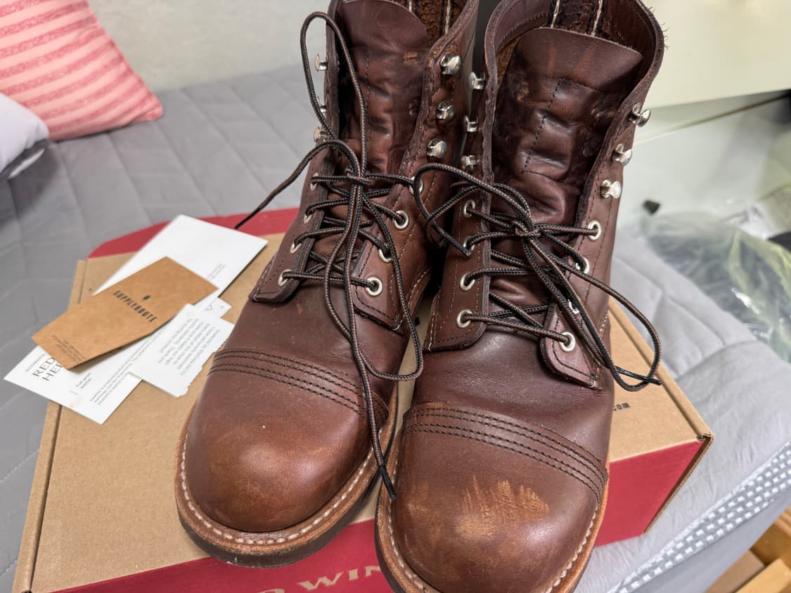 레드윙 아이언 레이저 8111 엠버하니스 08111D 250 상품이미지3