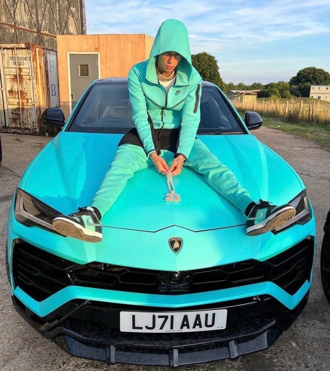 나이키 테크플리스 민트 세트 판매 상품이미지1