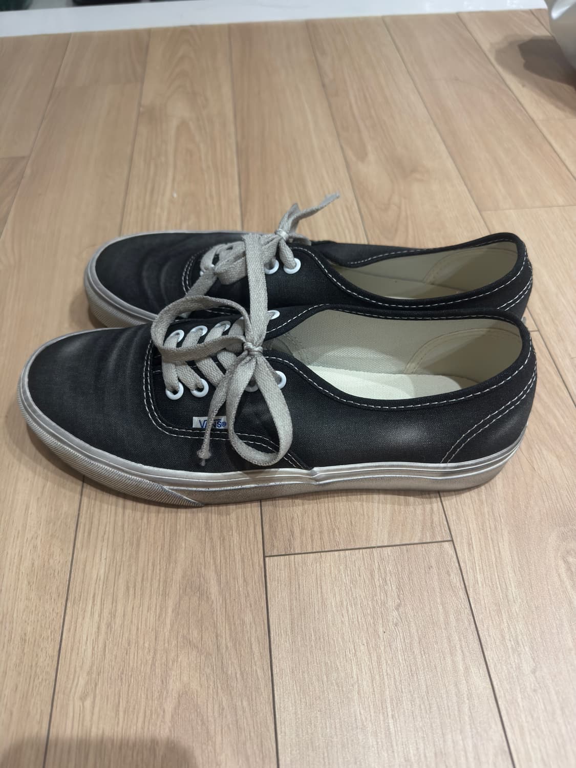 반스 어센틱 웨이브 워시드 블랙 상품이미지3