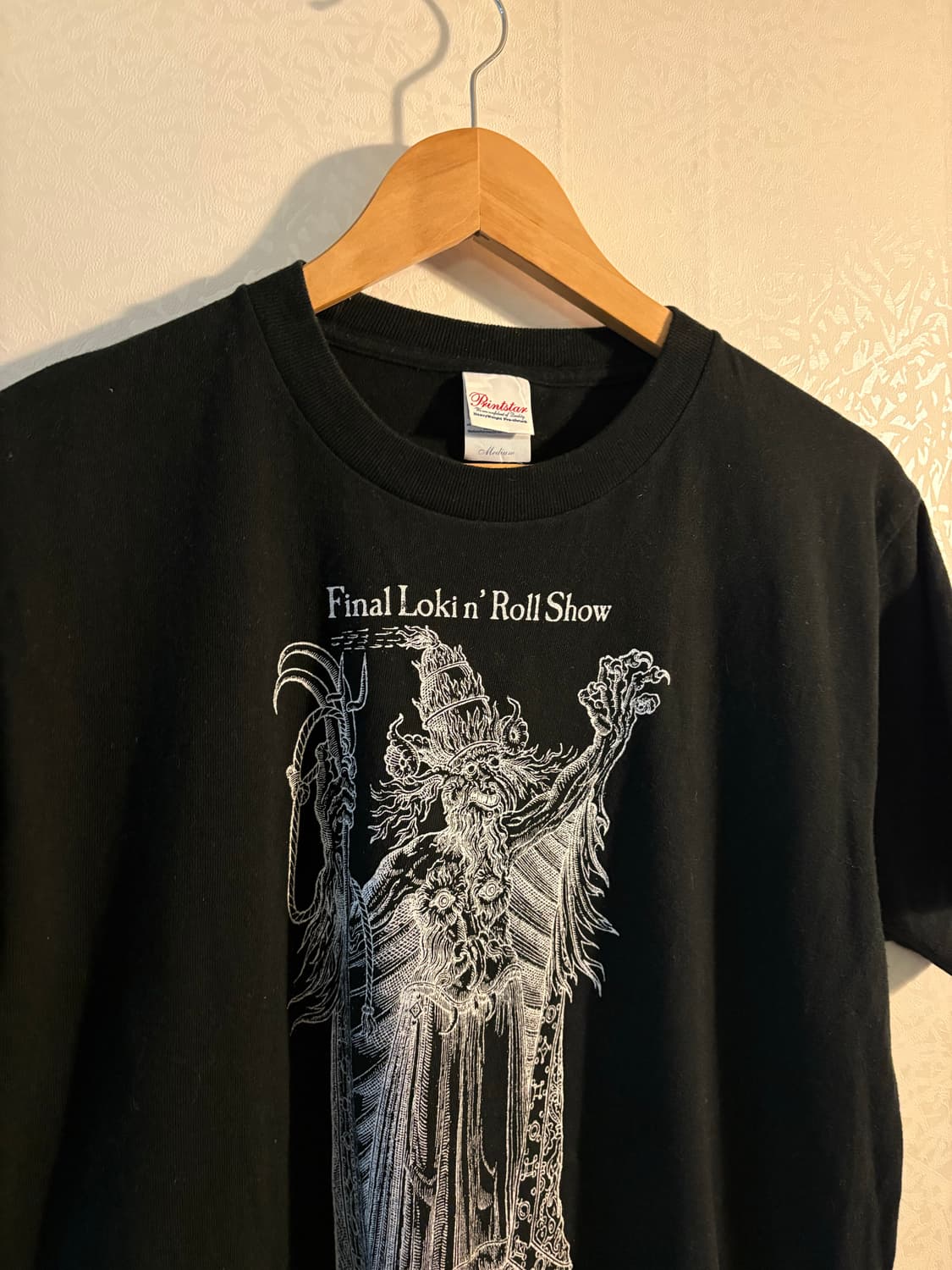 빈티지 파이널 로큰롤 그래픽 티 상품이미지3