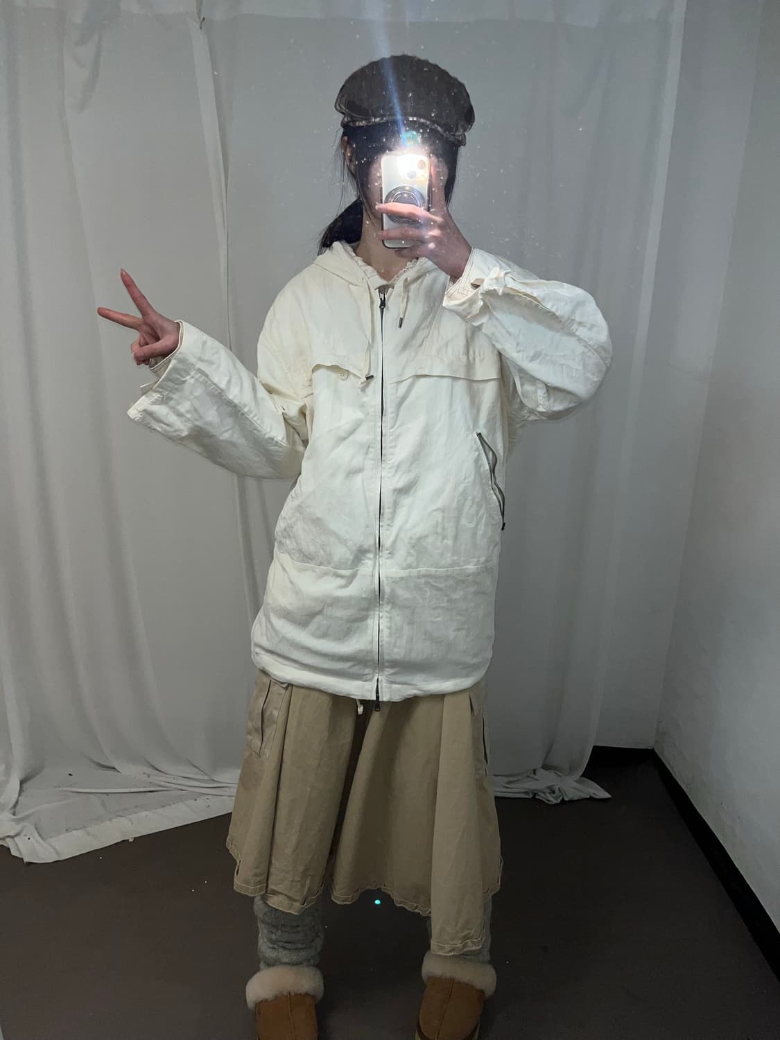 Diesel 아이보리 야상 자켓 상품이미지3