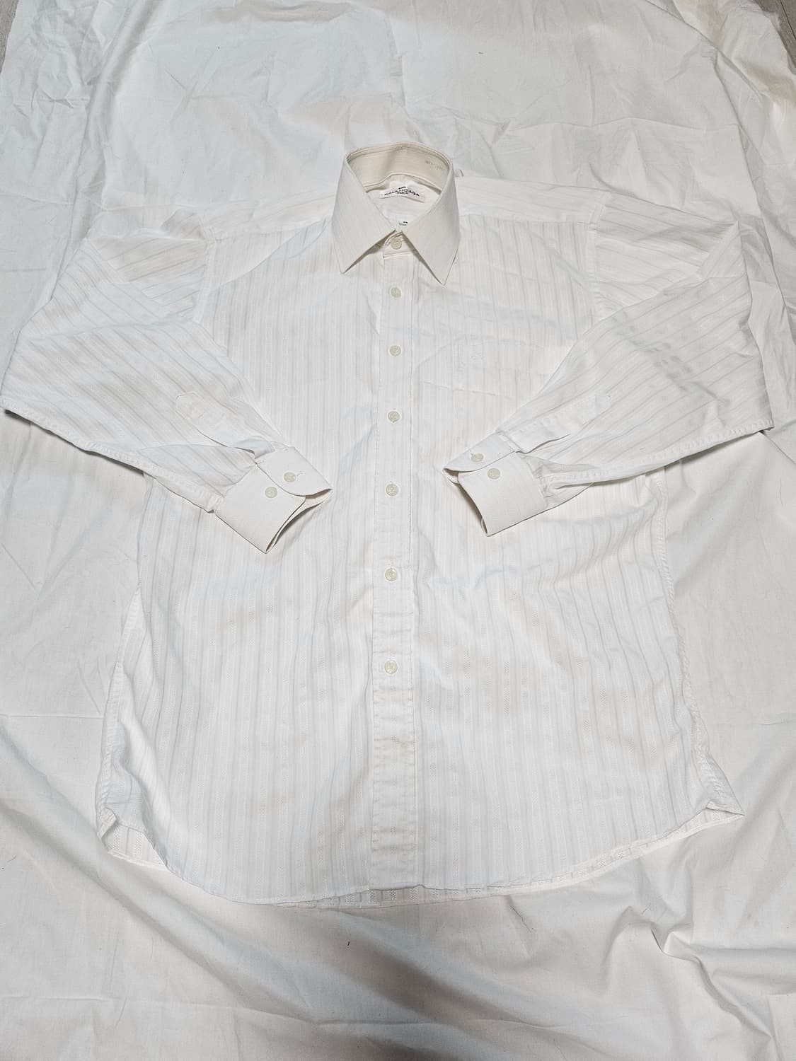 발렌시아가 히든로고 스트라이프 셔츠 95 상품이미지1