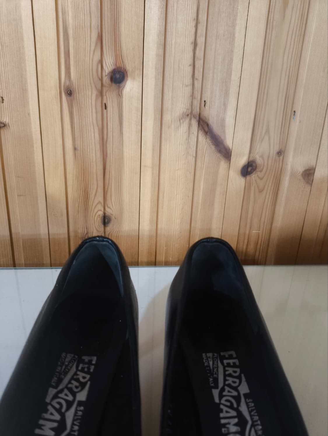 230mm 6 페라가모 바라 힐 구두 4.5cm 상품이미지5