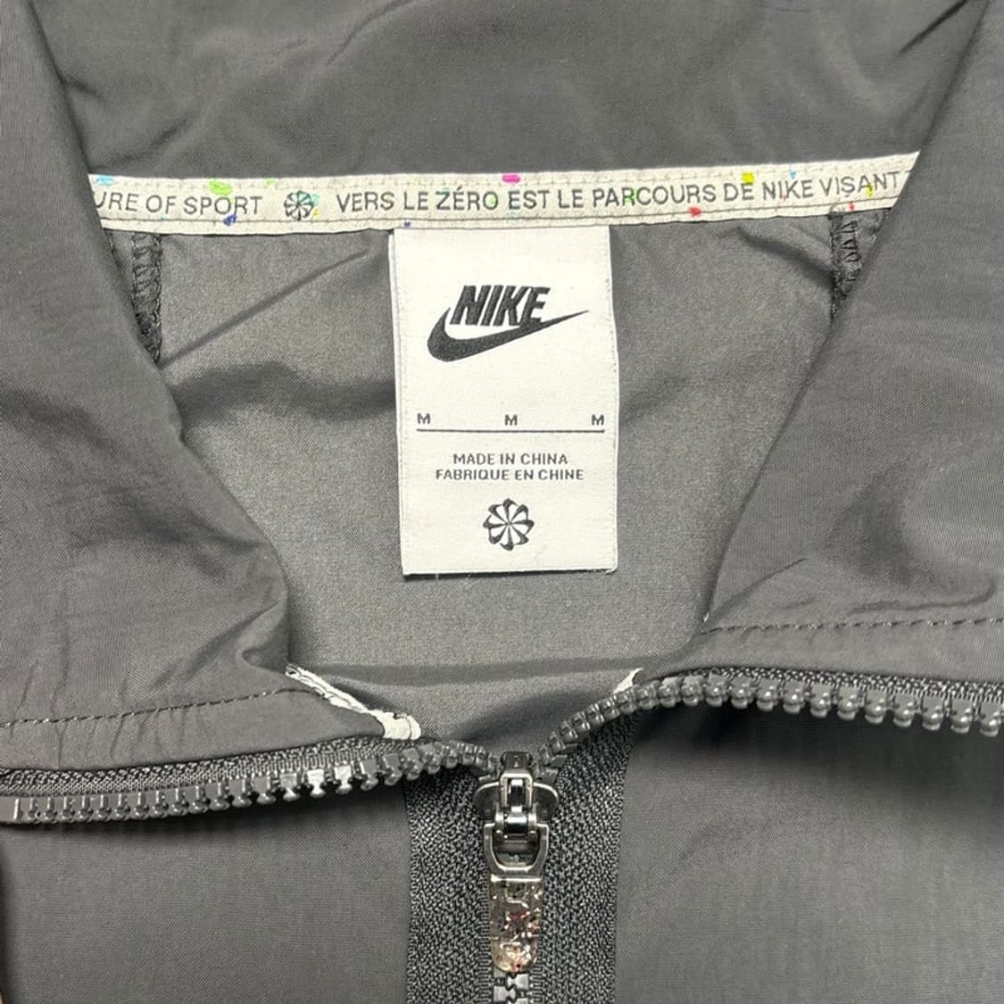 NIKE NSW 리바이벌 우븐 트랙 자켓 차콜 M 상품이미지6