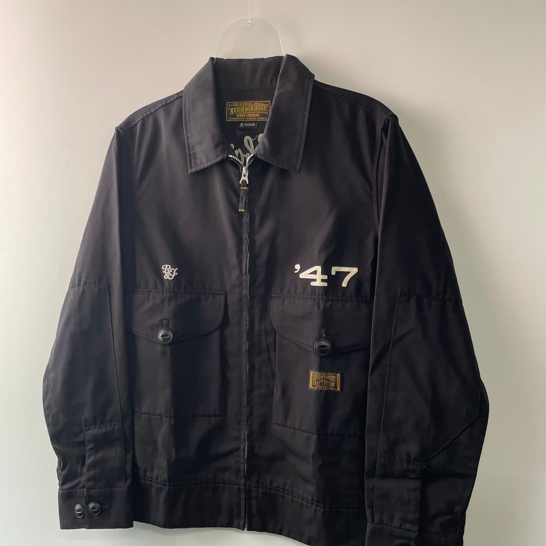 11s 네이버후드 자수 워크자켓 상품이미지4