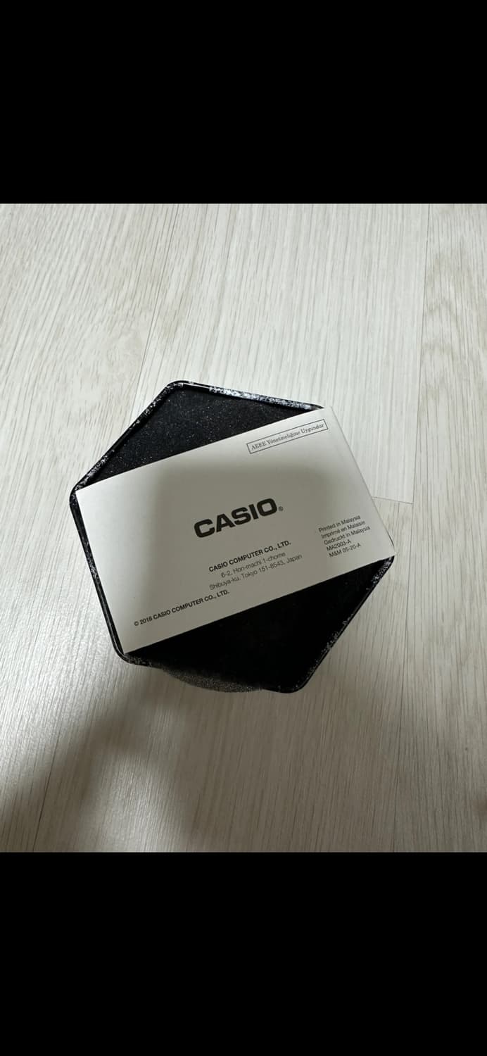 지샥 gm 5600b-1 (주우재 시계) 풀박스 판매합니다 상품이미지5