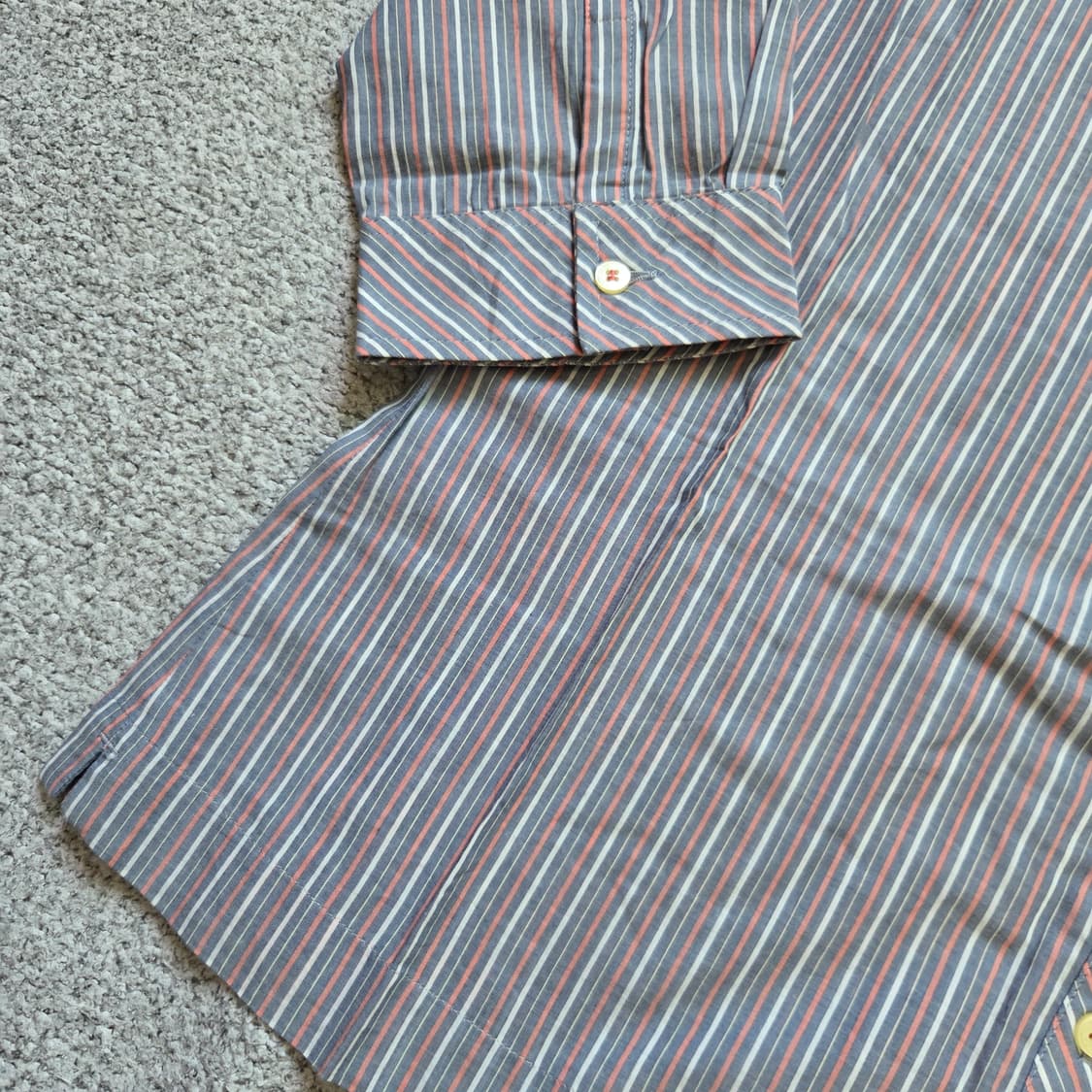 Lacoste Japan 헨리넥 7부 셔츠 M 상품이미지4