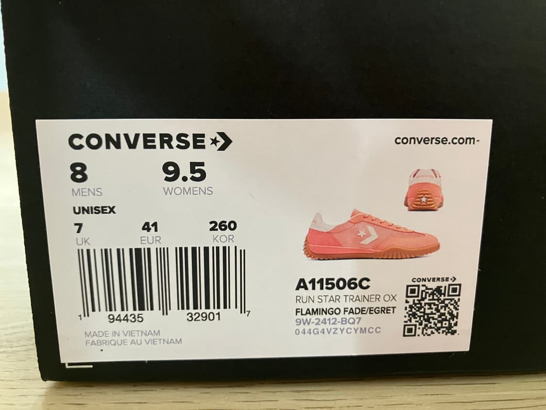 [260] 컨버스 런스타 트레이너 플라밍고 상품이미지3