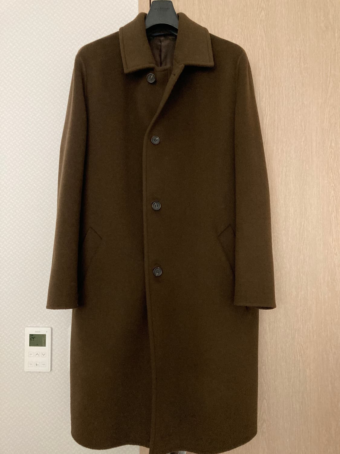 에피그램 울캐시 브라운/카키 핸드메이드 코트 L(100) 상품이미지2