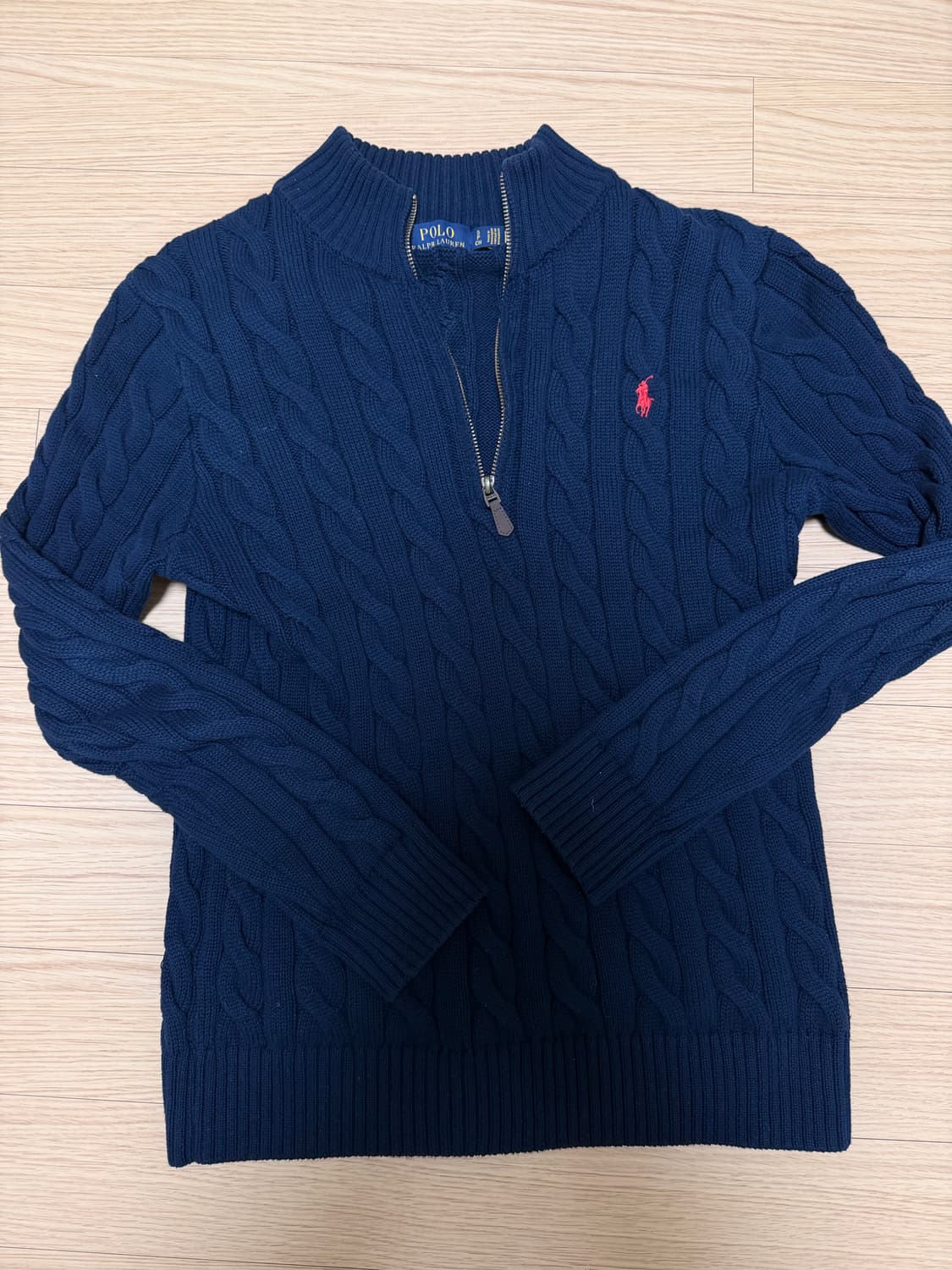 폴로니트 반집업 S 상품이미지1