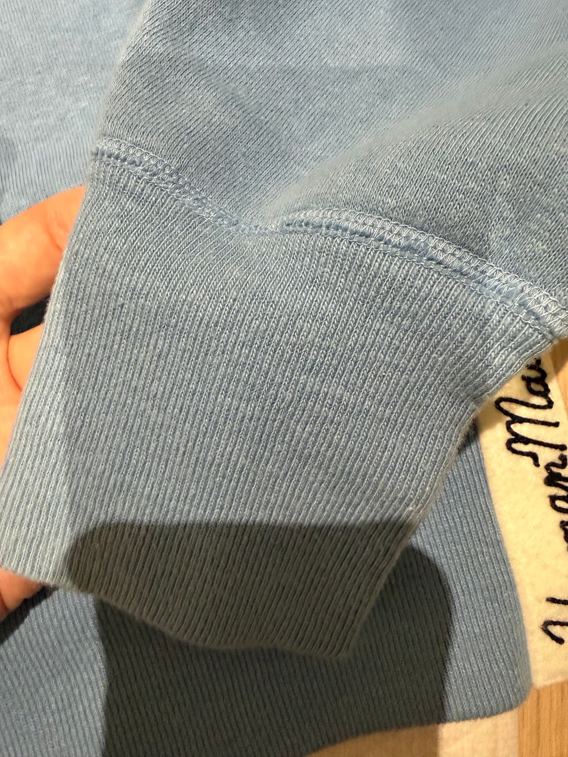 휴먼메이드 츠리아미 맨투맨 블루 상품이미지4