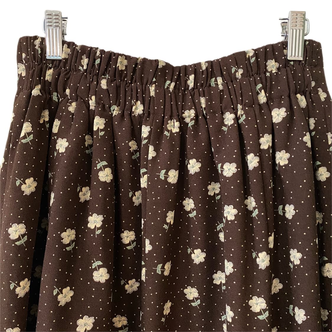 플라워 카라 반팔자켓 머메이드 스커트 세트 상품이미지10