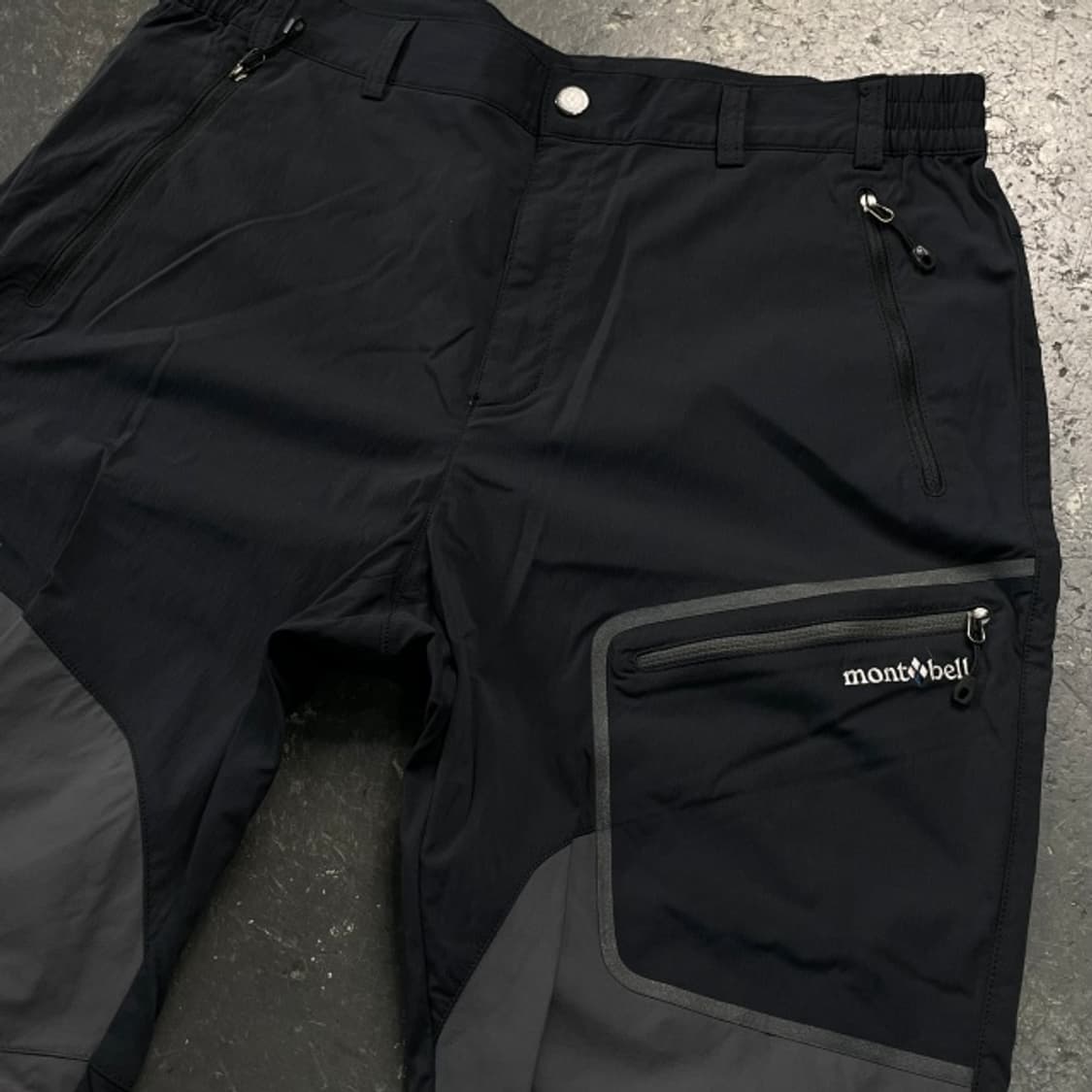 34 몽벨 JP 블랙 클라이마배리어 아웃도어 팬츠 상품이미지2