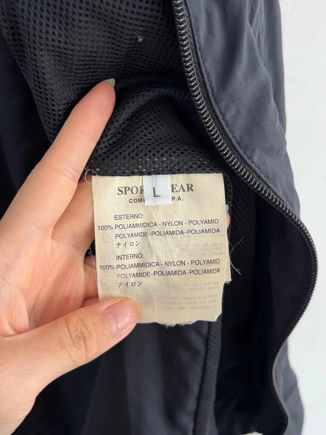 CP 컴퍼니 90s 블랙 나일론 후드 자켓 상품이미지5