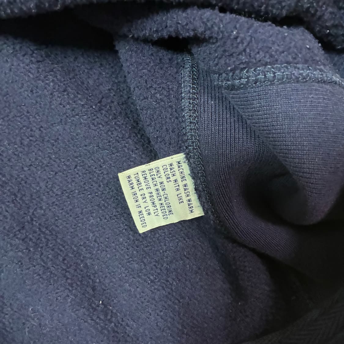 폴로 랄프로렌 네이비 후드집업 상품이미지4