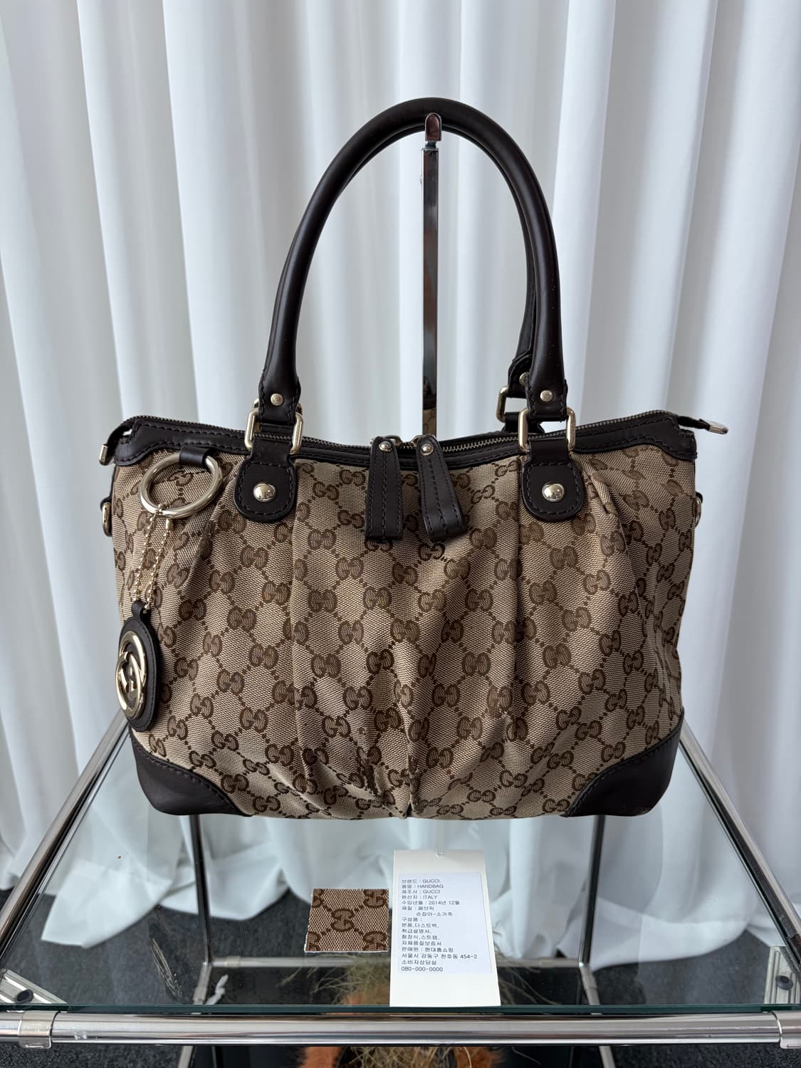 구찌 GG 수키 숄더백 상품이미지2