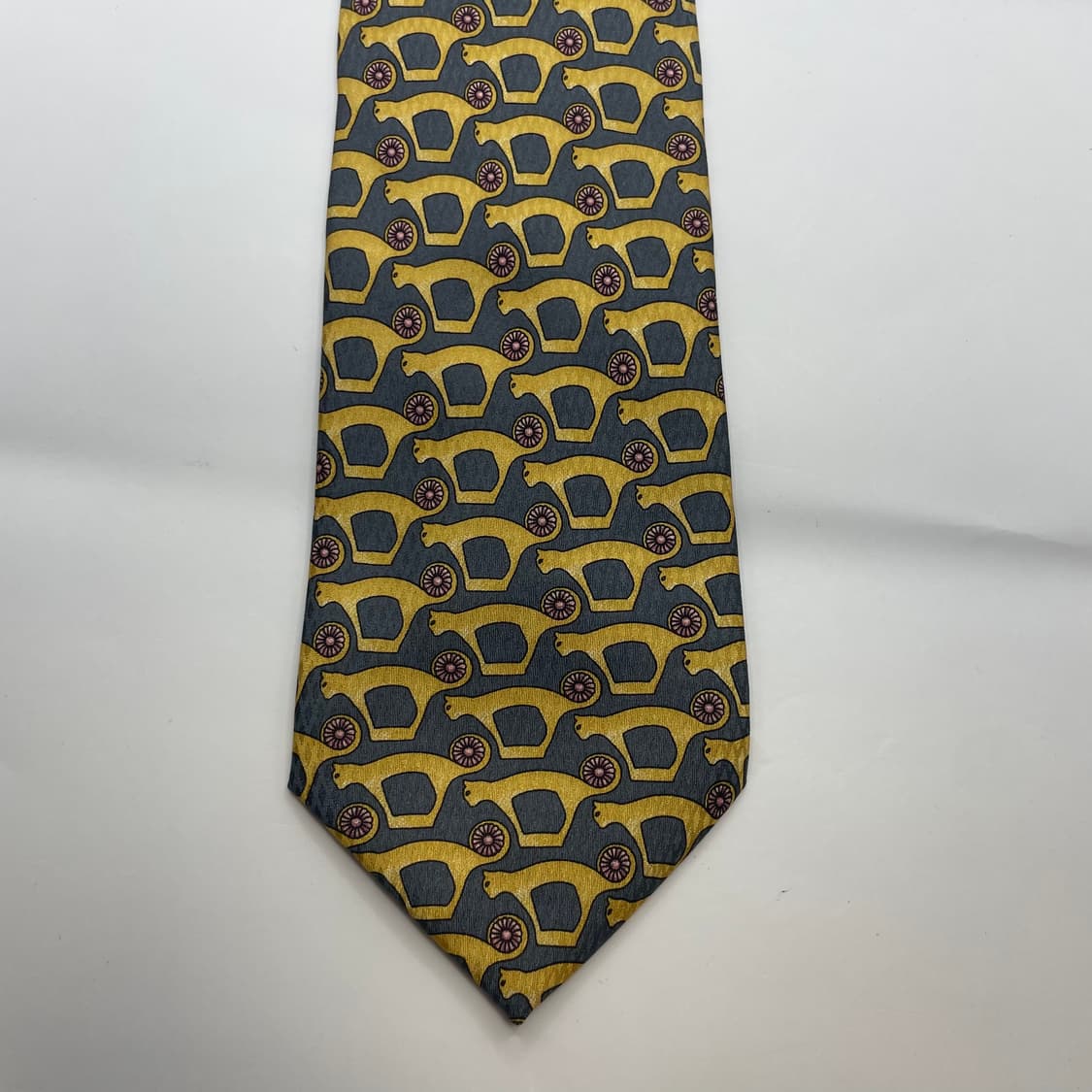 776) (LANVIN) 랑방 패턴 넥타이 상품이미지3