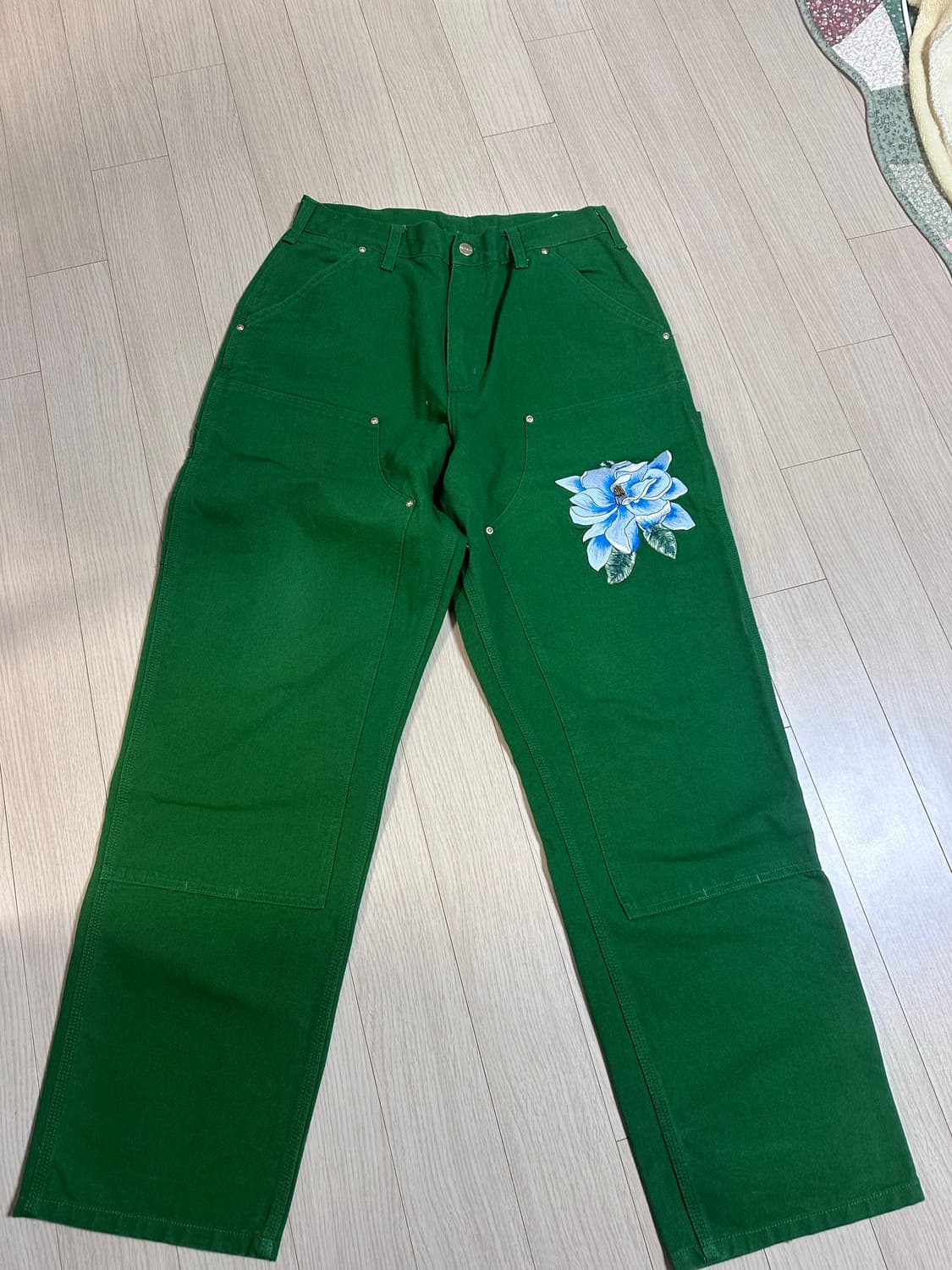 칼하트wip x 어웨이크 뉴욕 더블니 팬츠 상품이미지1