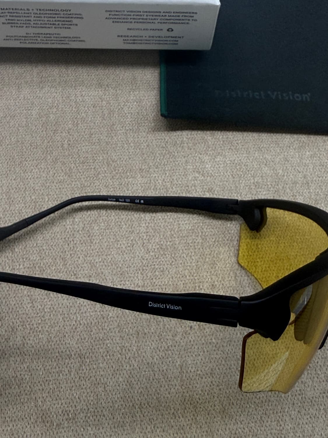 디스트릭트비전 준야레이서 옐로우 상품이미지6