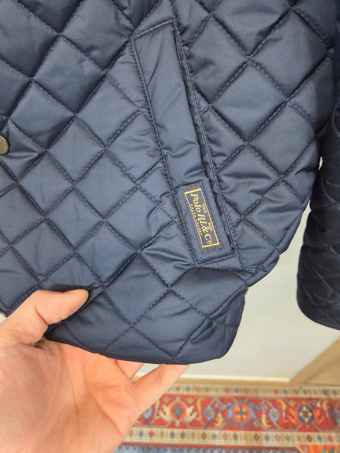 폴로랄프로렌 다이아몬드 퀄팅 자켓 18 20 성인 s m 상품이미지6