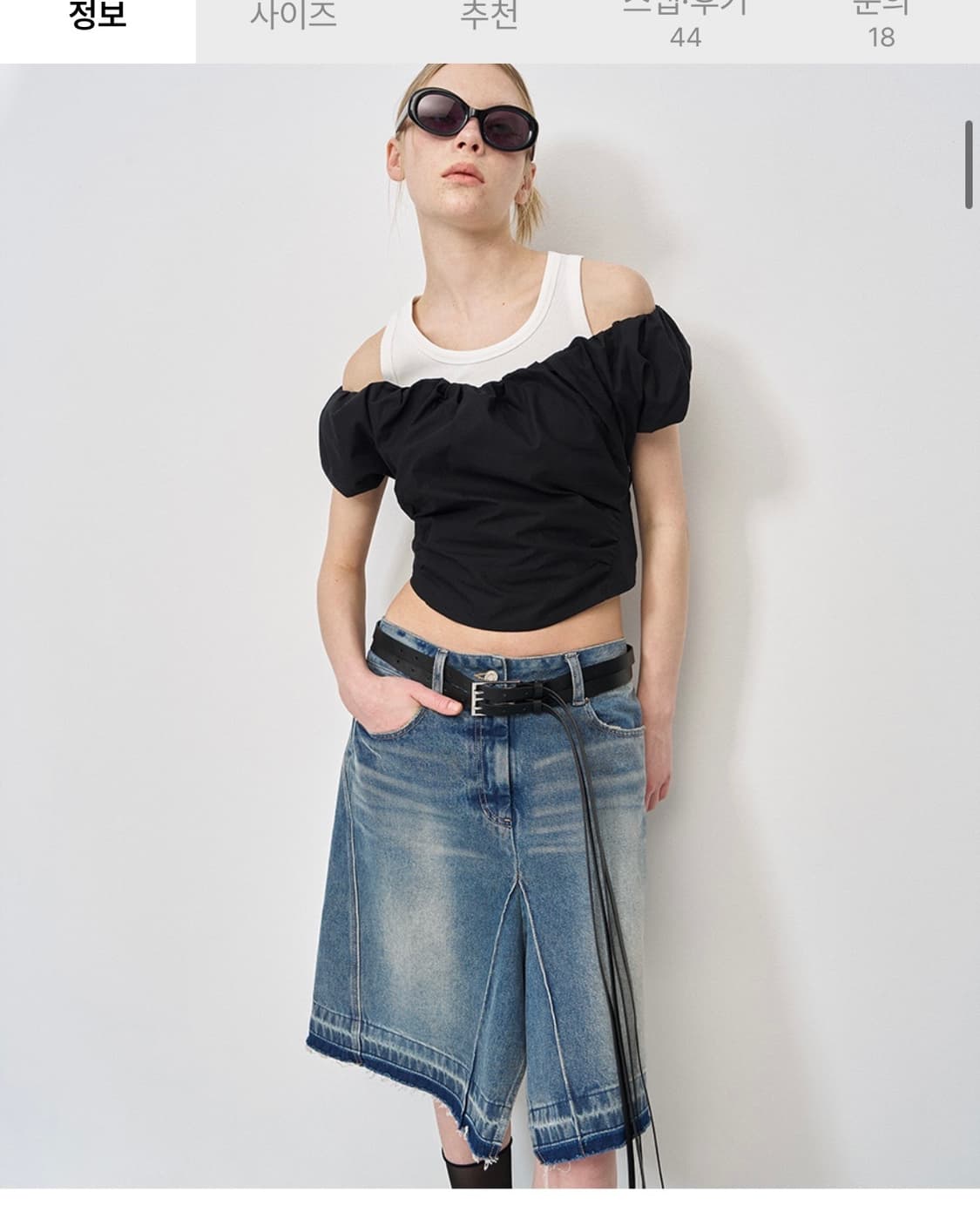 Lcdc 벨트 WESTERN STRAP LEATHER BELT 상품이미지1