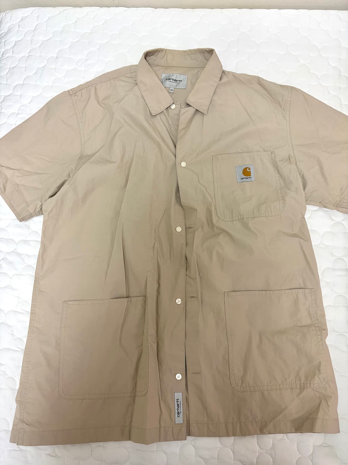 칼하트 윕 워크 셔츠 샌드컬러 XXL 상품이미지1