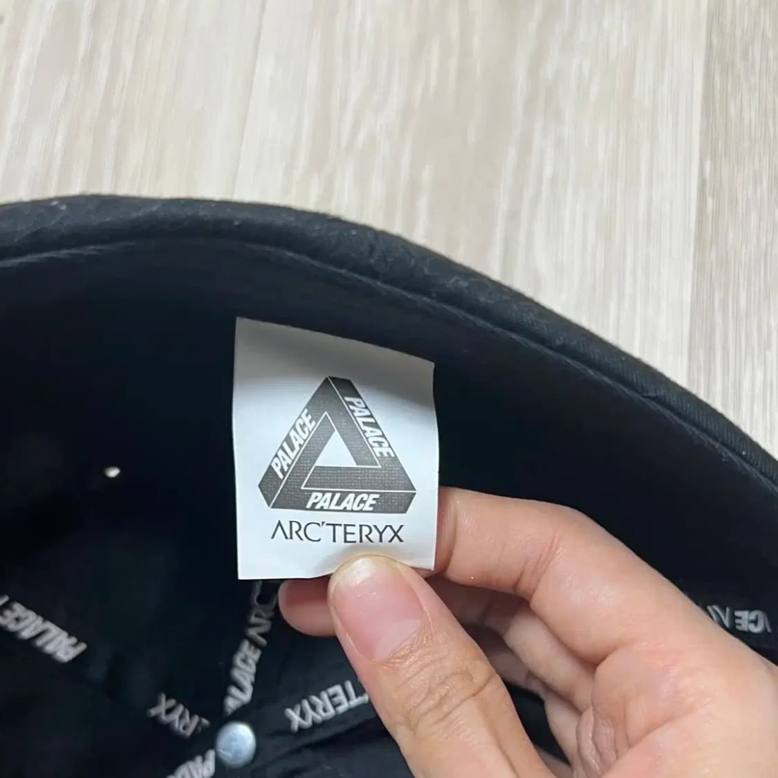 팔라스 x 아크테릭스 6-패널 캡 블랙 상품이미지4