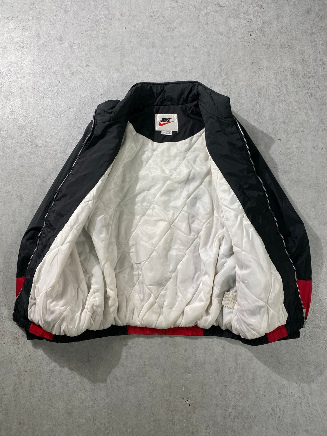 [L] 90s Nike 나이키 올드스쿨 퀼팅 라이닝 점퍼 상품이미지4