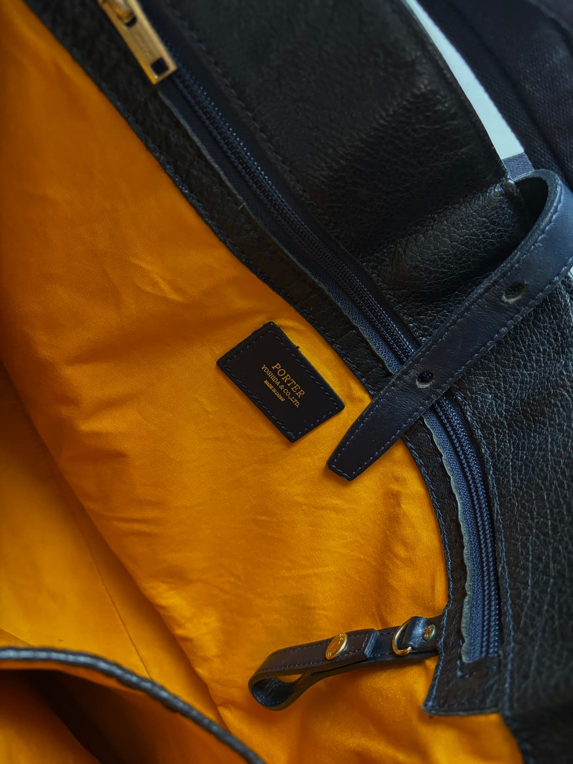 [OS] 요시다 포터 레더 투웨이 숄더백 상품이미지4