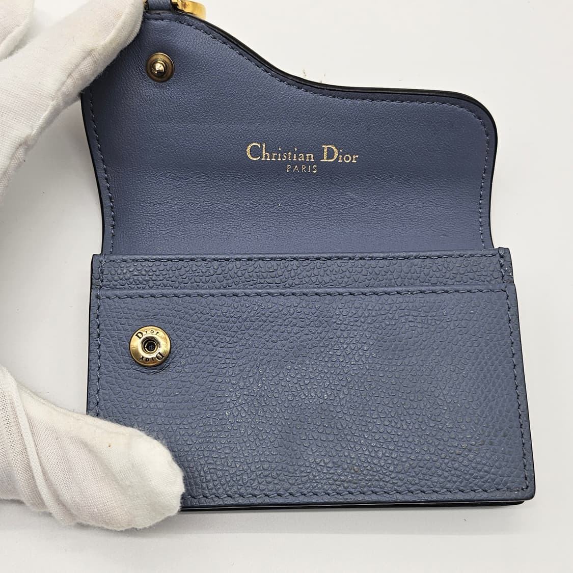 정품 디올 새들 플랩 카드지갑 상품이미지8