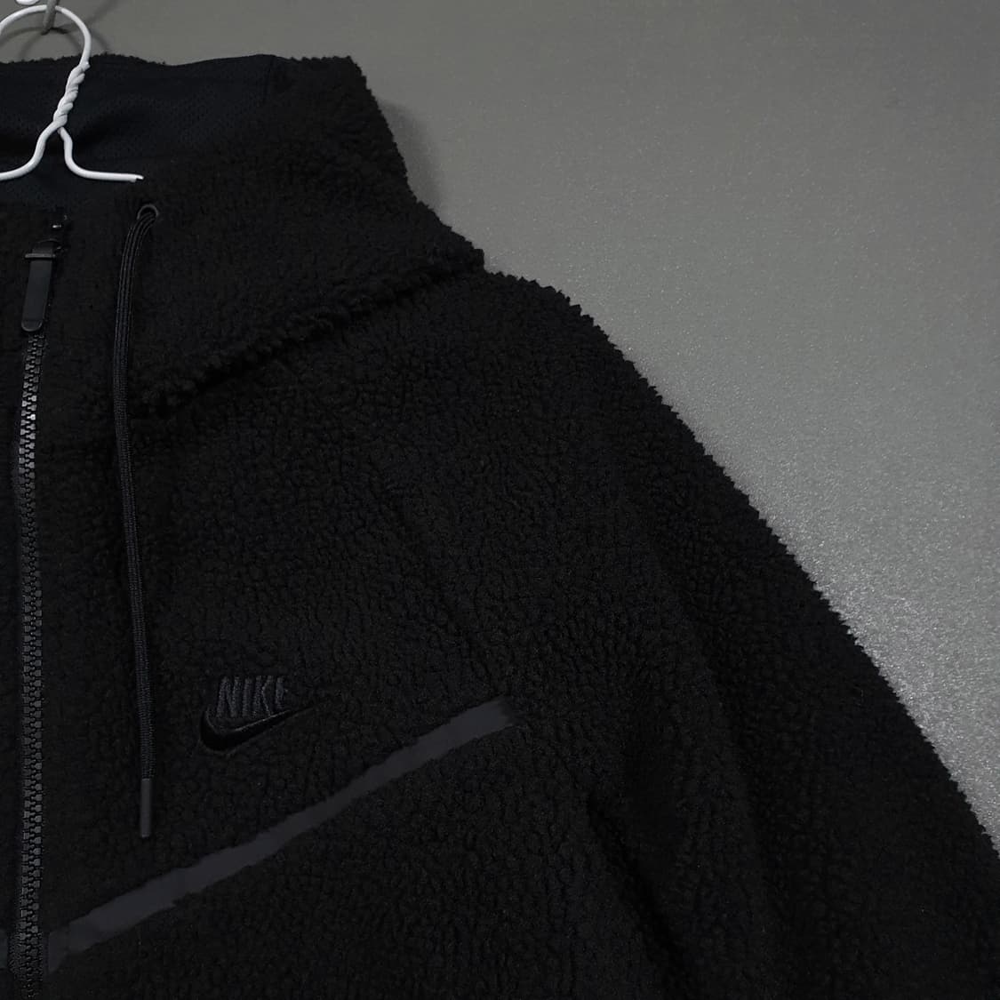 M) 나이키 NSW 윈드러너 테크팩 플리스 아이콘 쉐르파 후드집업 자켓 상품이미지3