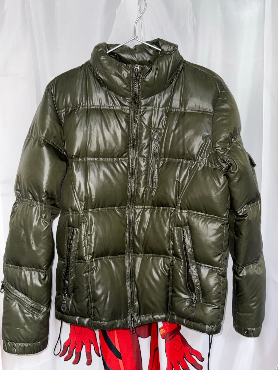 빈티지 y2k 펑크 무드 패딩 점퍼 상품이미지1