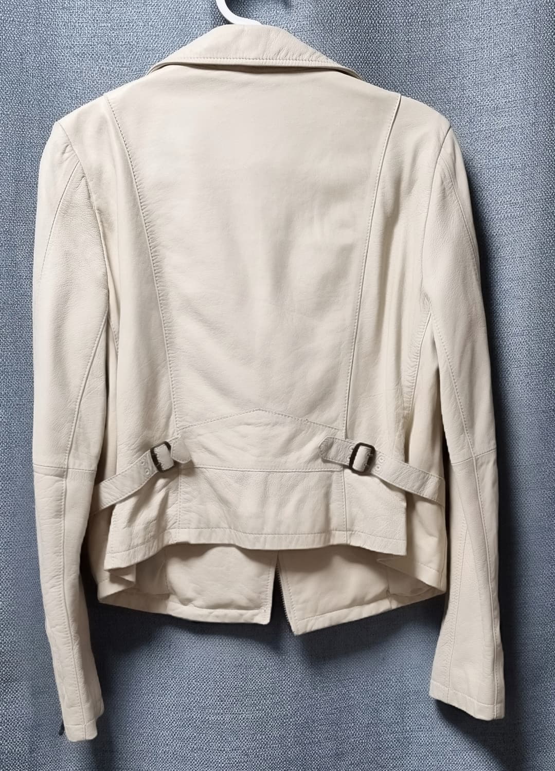 르샵 양가죽 크롭 라이더자켓(S) 상품이미지5